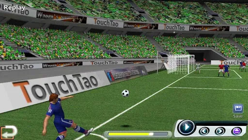 Ảnh chụp màn hình của World Soccer League