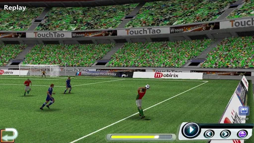 Ảnh chụp màn hình của World Soccer League