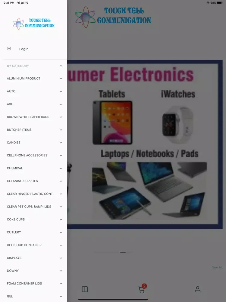 Скриншоты Touch Tell Communication iPad 