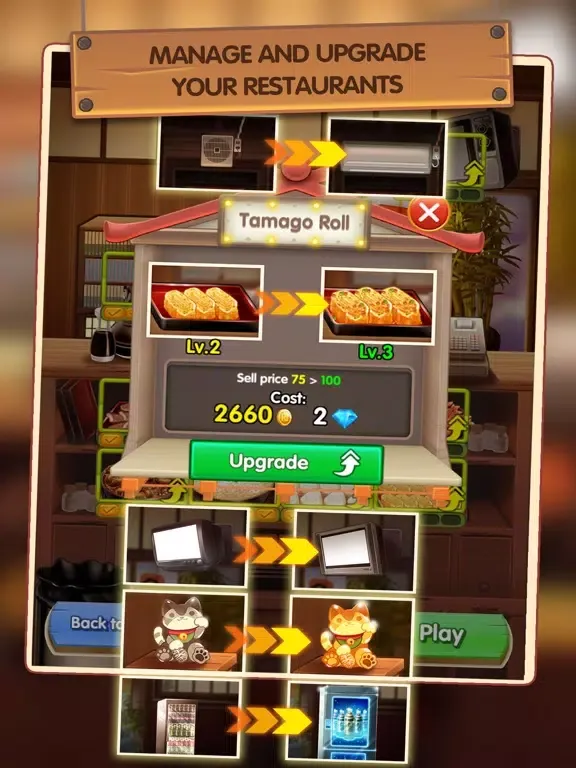 Japan Food Chain iPad 應用截圖