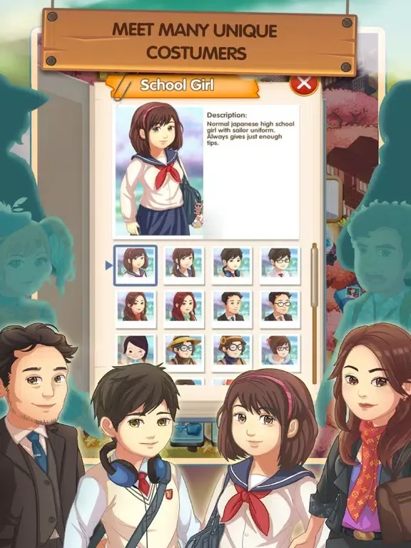 Japan Food Chain iPad 應用截圖
