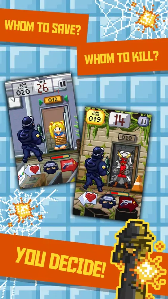 Capturas de tela do Toilet Squad