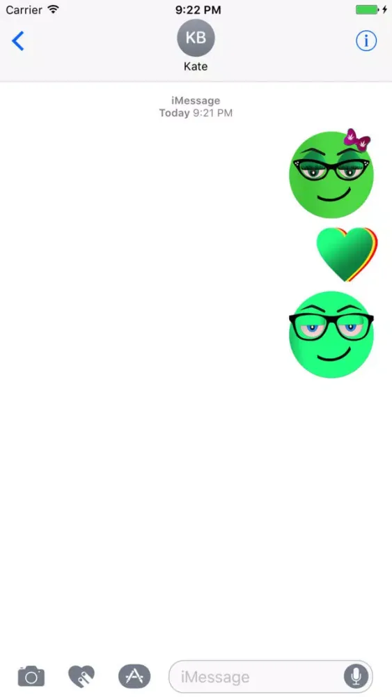 Capturas de tela do Sticky Icky Stickers