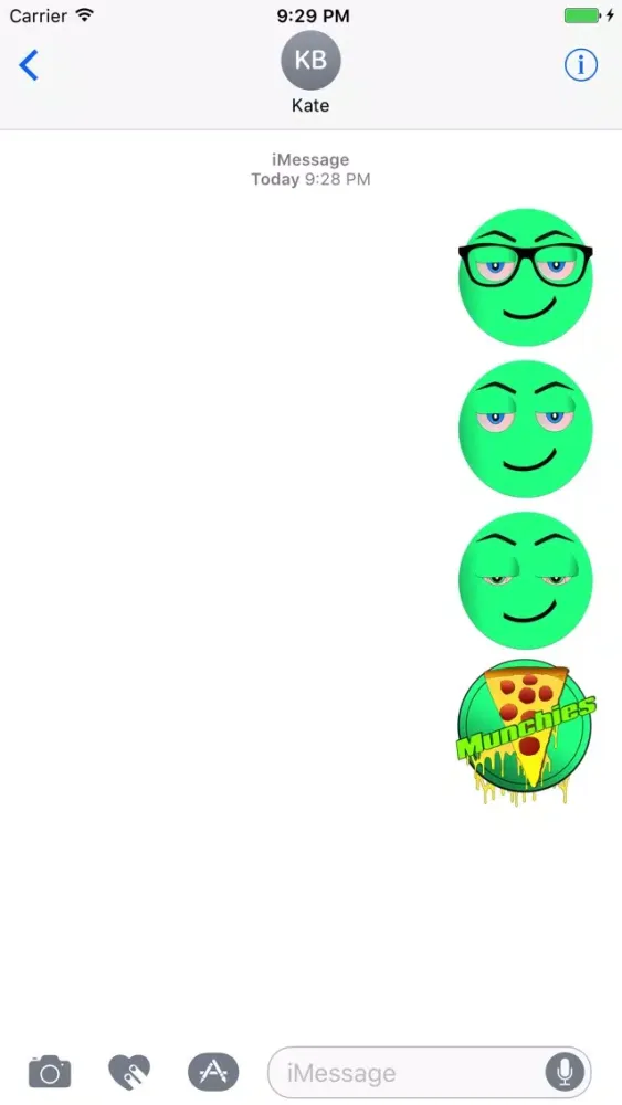 Capturas de tela do Sticky Icky Stickers