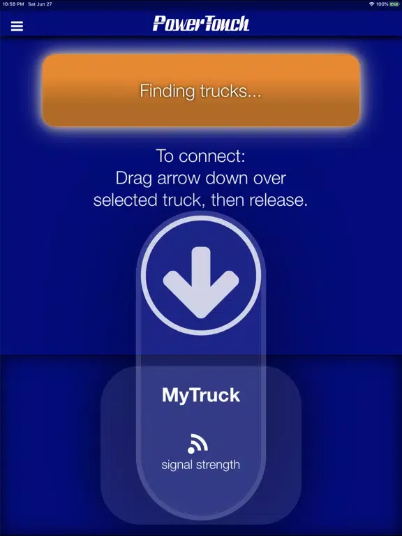 PowerTouch Delivery iPad  स्क्रीनशॉट