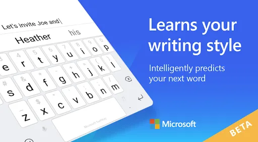 Microsoft SwiftKey Beta Screenshots