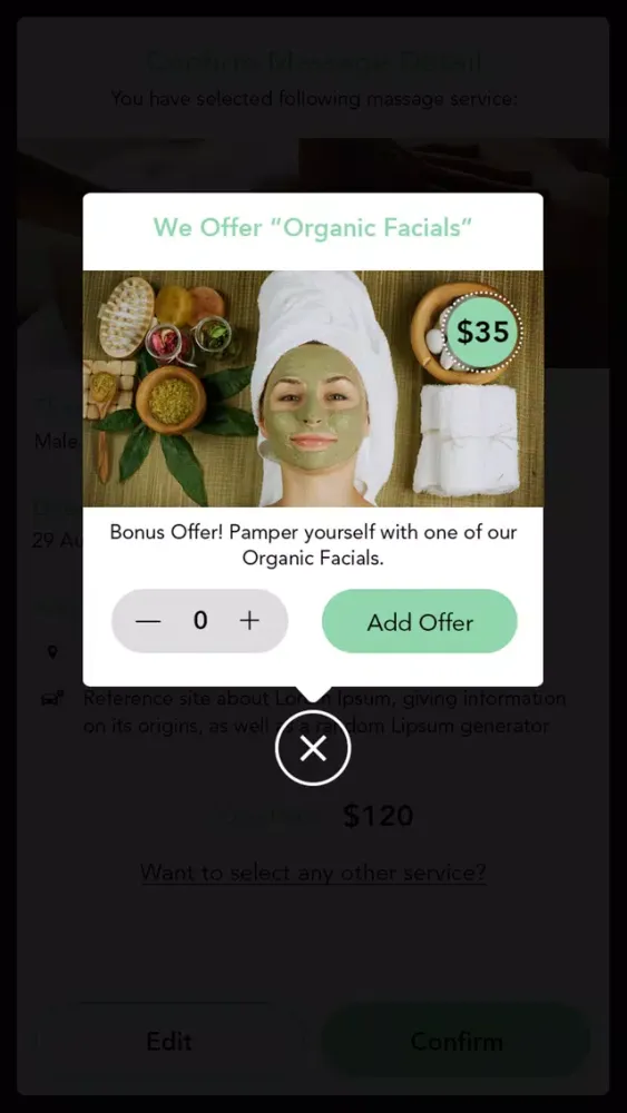 Tangkapan skrin Touch Massage