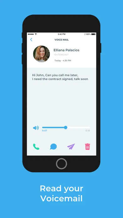 Hi Voicemail سکرین شاٹس