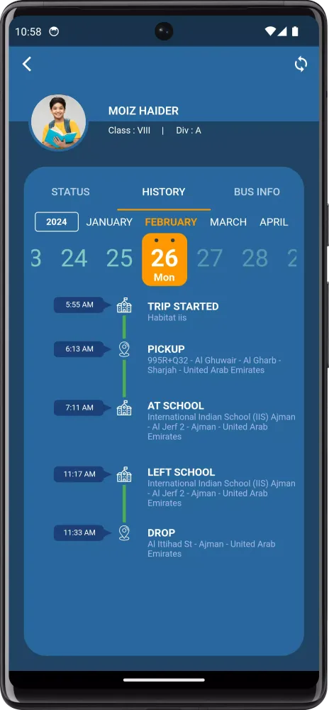 ภาพหน้าจอของ Concord Transport