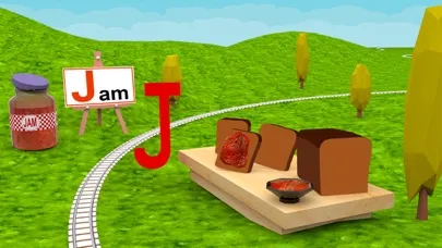 Tangkapan skrin Learn ABC Alphabet For Kids - Play Fun Train Game