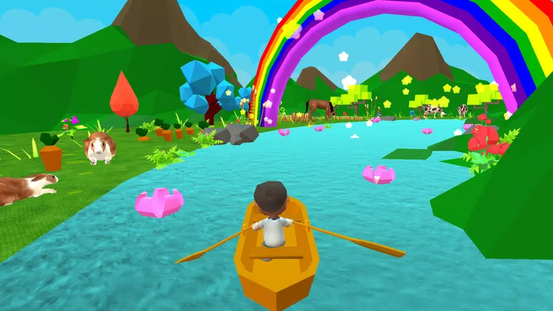 Learn Animal Sounds: 3D Zoo Jungle Safari For Kids应用截图