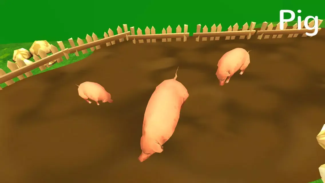 Learn Animal Sounds: 3D Zoo Jungle Safari For Kids应用截图