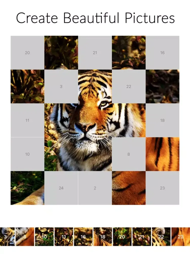 Capturas de tela do Fill Pixels by Number Game iPad 