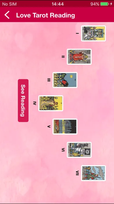 Love Tarot Card Reading - True スクリーンショット