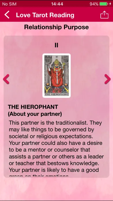 Love Tarot Card Reading - True スクリーンショット
