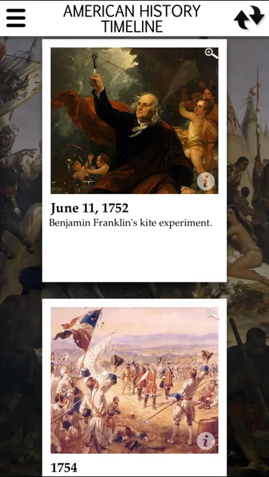 Zrzuty ekranu American History - Revolution