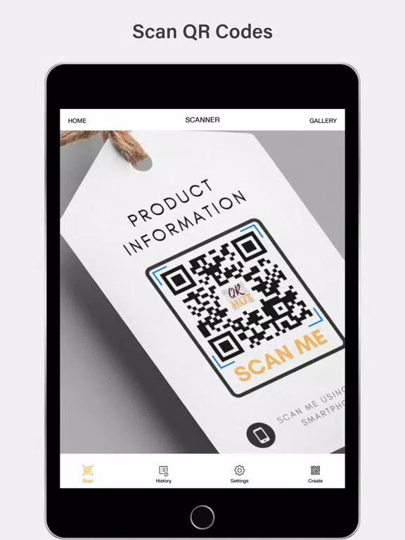 Barcode Scanner,QR Code Reader iPad  スクリーンショット