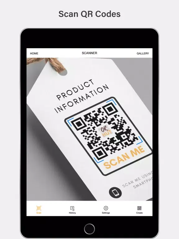 Barcode Scanner,QR Code Reader iPad  스크린샷
