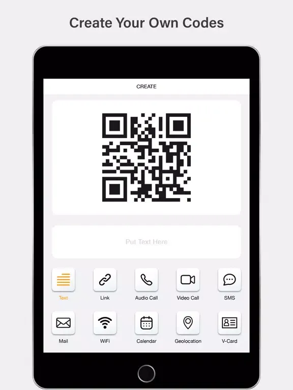 Barcode Scanner,QR Code Reader iPad  스크린샷