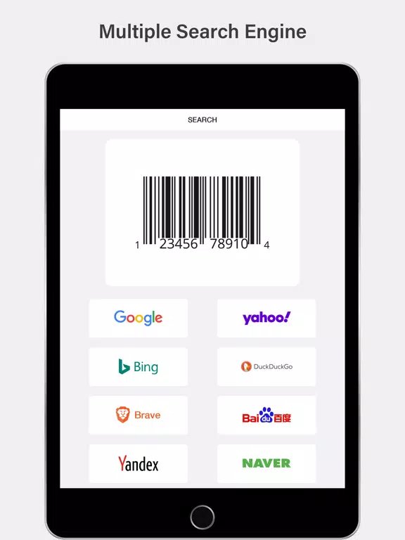 Barcode Scanner,QR Code Reader iPad  スクリーンショット