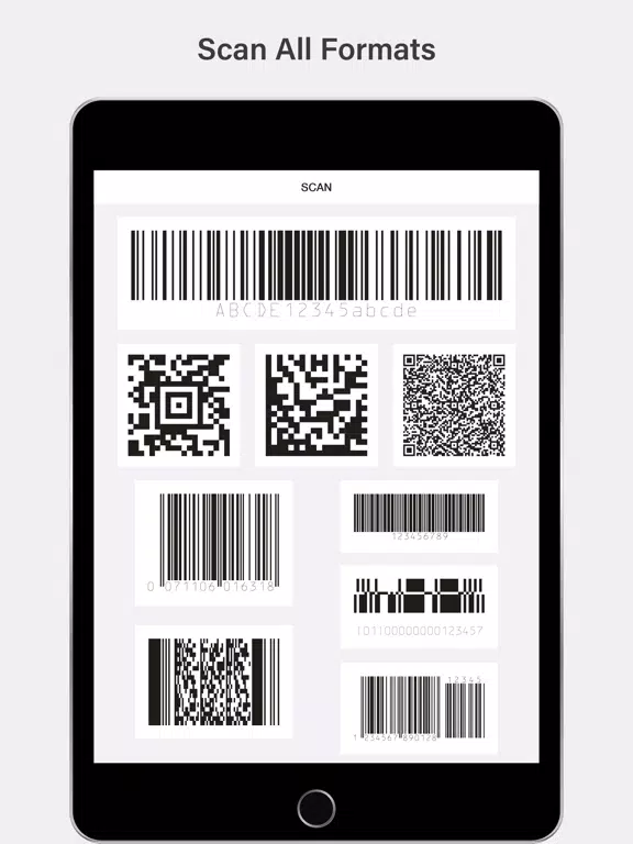 Barcode Scanner,QR Code Reader iPad  スクリーンショット