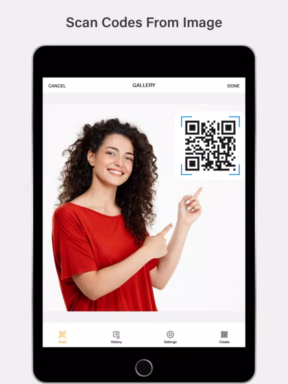 Barcode Scanner,QR Code Reader iPad  スクリーンショット
