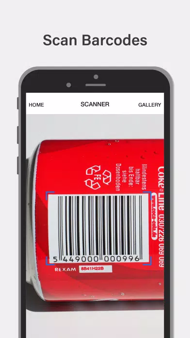 Barcode Scanner,QR Code Reader スクリーンショット