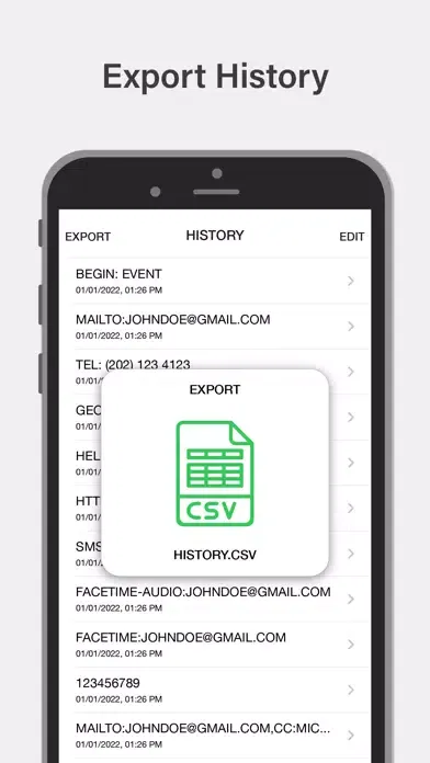 Barcode Scanner,QR Code Reader 스크린샷