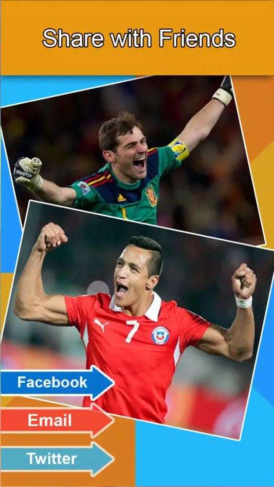 Meme Creator for Euro 2016 - Make your own meme with Top Superstar Soccer Player.s应用截图