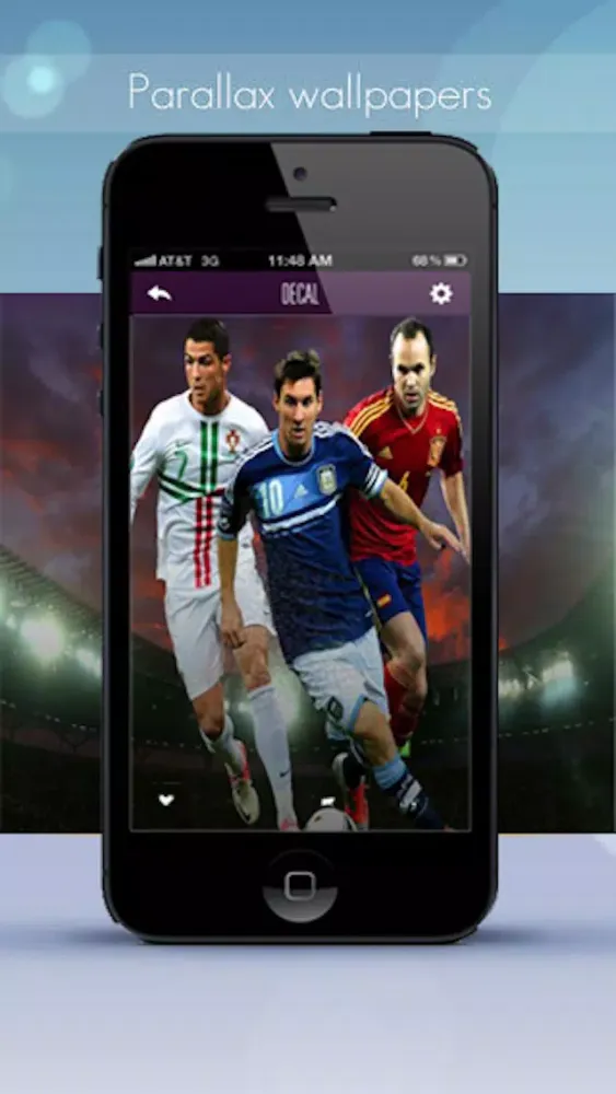 Football Wallpapers & Backgrounds HD for iPhone and iPod: Customize Your Home Screen With Awesome Shelves & Frames on Sports Theme Ekran Görüntüleri