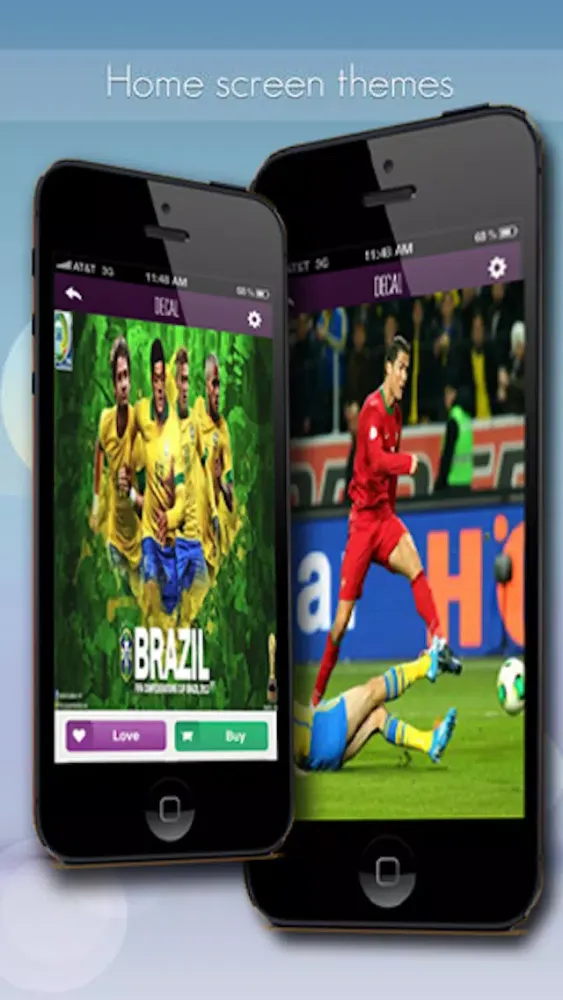 Football Wallpapers & Backgrounds HD for iPhone and iPod: Customize Your Home Screen With Awesome Shelves & Frames on Sports Theme Ekran Görüntüleri