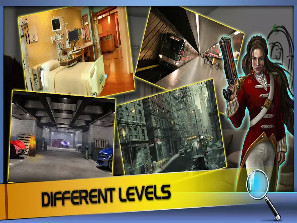 Ảnh chụp màn hình của Hidden Crime Scene Investigations: Private Detectives Criminal Case Adventure iPad 
