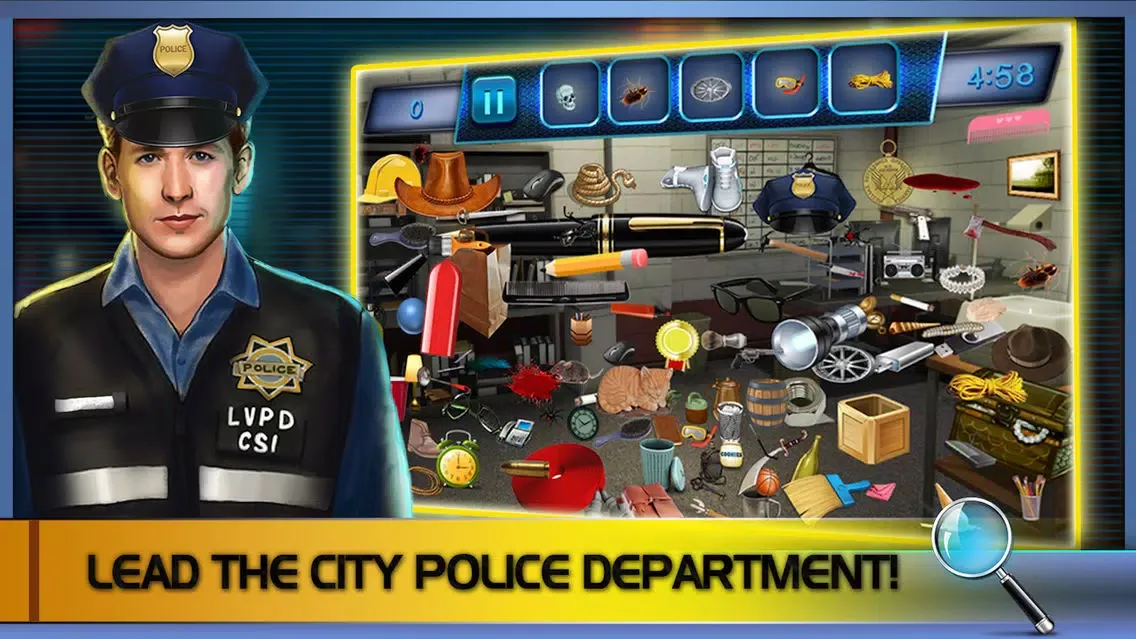 Ảnh chụp màn hình của Hidden Crime Scene Investigations: Private Detectives Criminal Case Adventure