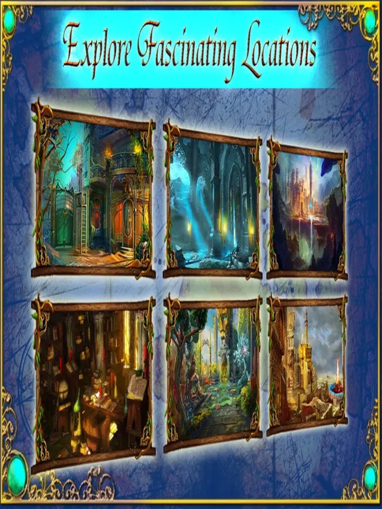 Hidden Ancient Jewels : Find Secret Object in Fantasy Kingdom Tales Mystery Resort iPad  Screenshots