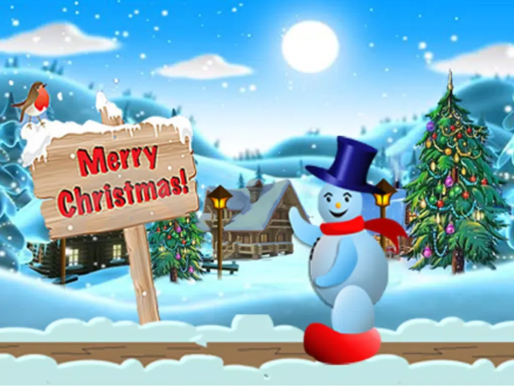 A Snowman Frosty Run Free: The Best Mega Adventure Game for Cool Kids iPad  स्क्रीनशॉट