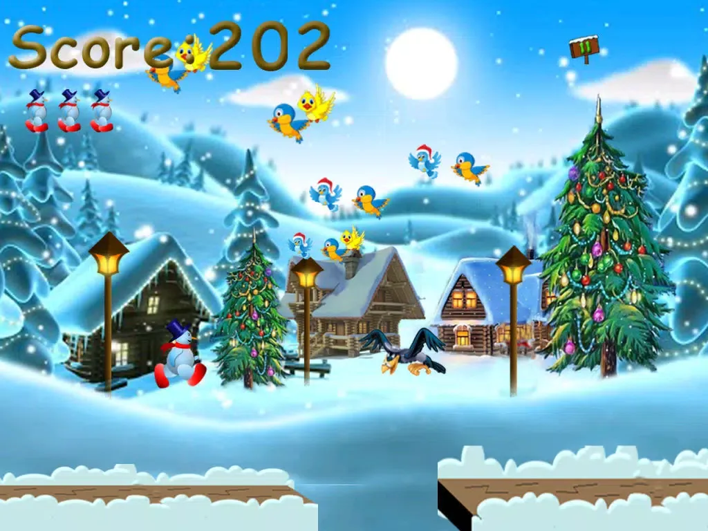 A Snowman Frosty Run Free: The Best Mega Adventure Game for Cool Kids iPad  स्क्रीनशॉट