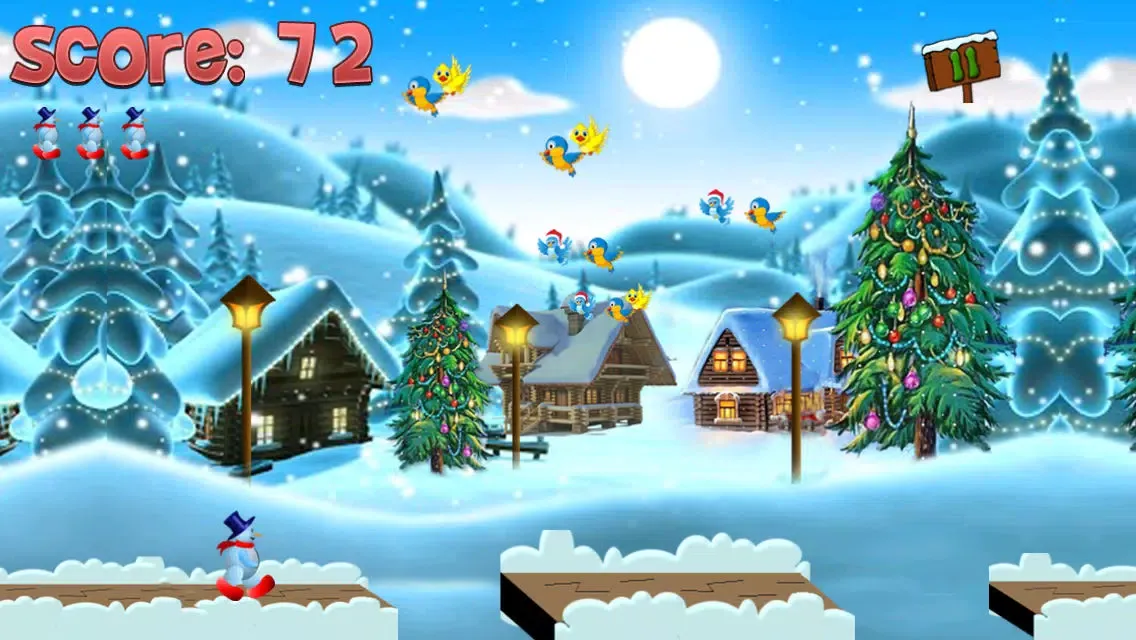 A Snowman Frosty Run Free: The Best Mega Adventure Game for Cool Kids स्क्रीनशॉट