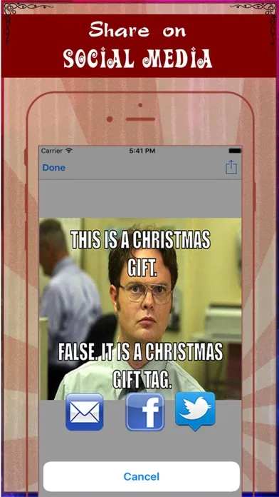 Скриншоты Xmas Meme Photo Generator- Add Caption to Photo & Make Troll Face