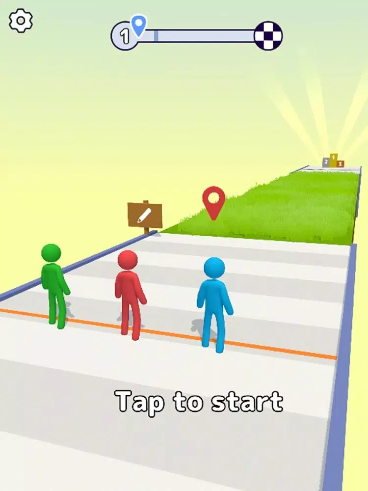 Draw Runner! 3D iPad  Screenshots