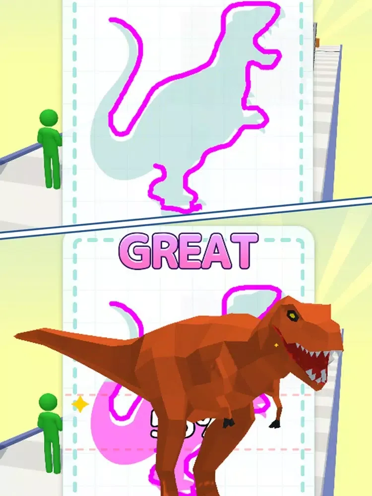 Draw Runner! 3D iPad  Screenshots