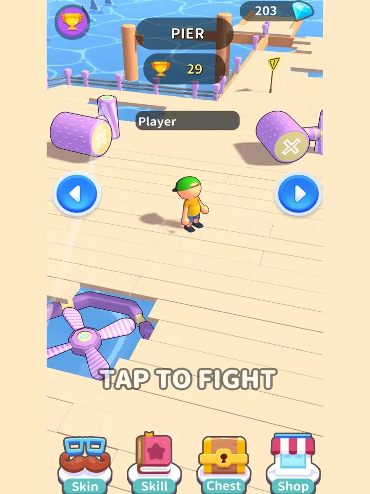 Ragdoll Fighter! iPad  スクリーンショット