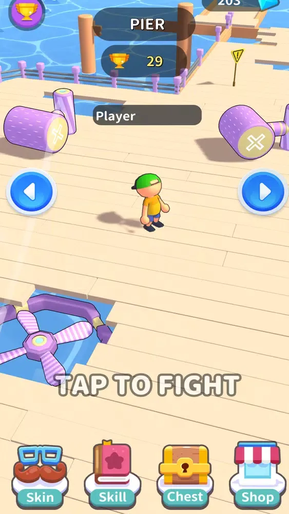 Ragdoll Fighter! スクリーンショット
