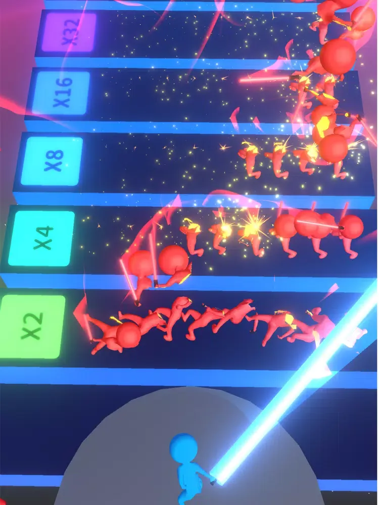 ภาพหน้าจอของ Saber Master! iPad 