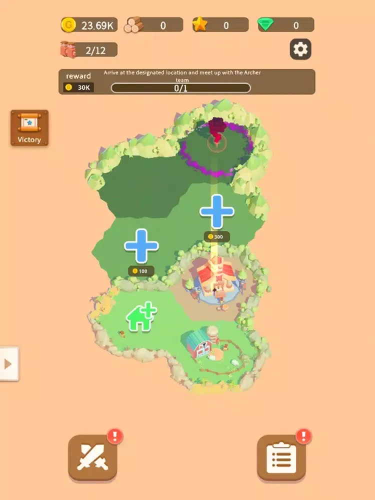 Zrzuty ekranu Idle Kingdom Clash iPad 