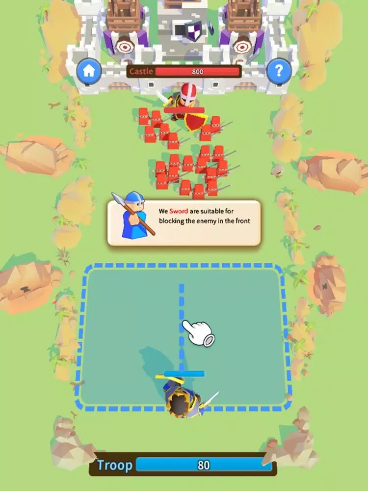 Zrzuty ekranu Idle Kingdom Clash iPad 