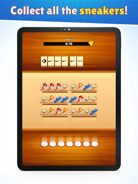 Pick A Shoe! iPad  Screenshots