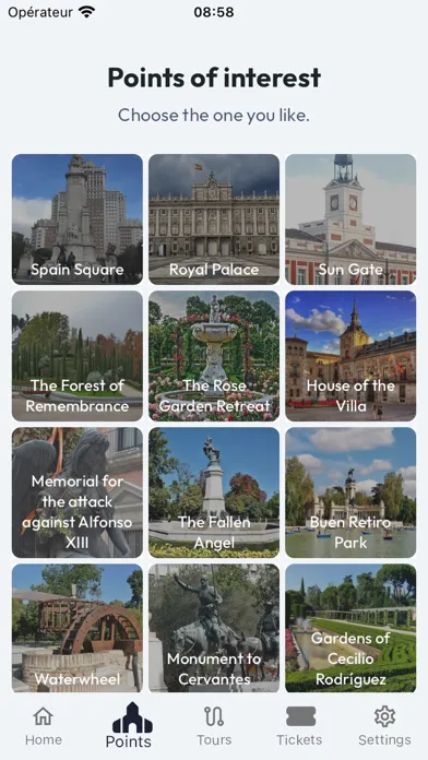 Tangkapan skrin Madrid Guide & Tours
