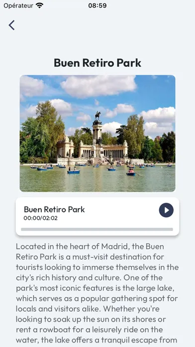 Tangkapan skrin Madrid Guide & Tours