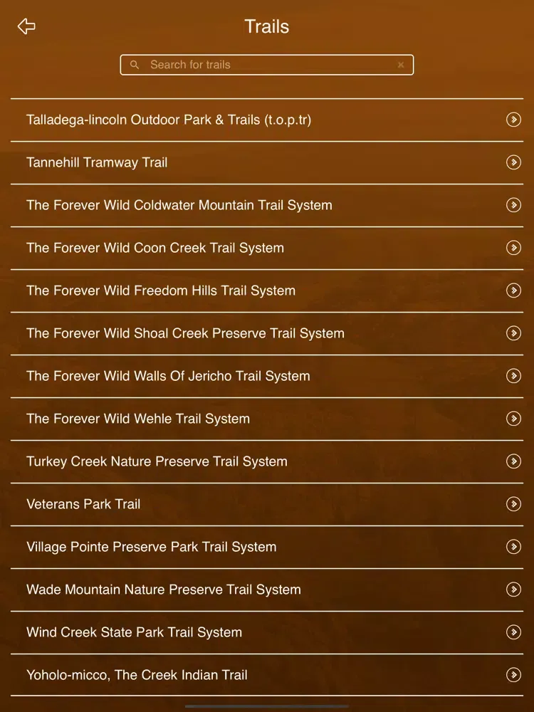 Alabama Trails iPad  سکرین شاٹس