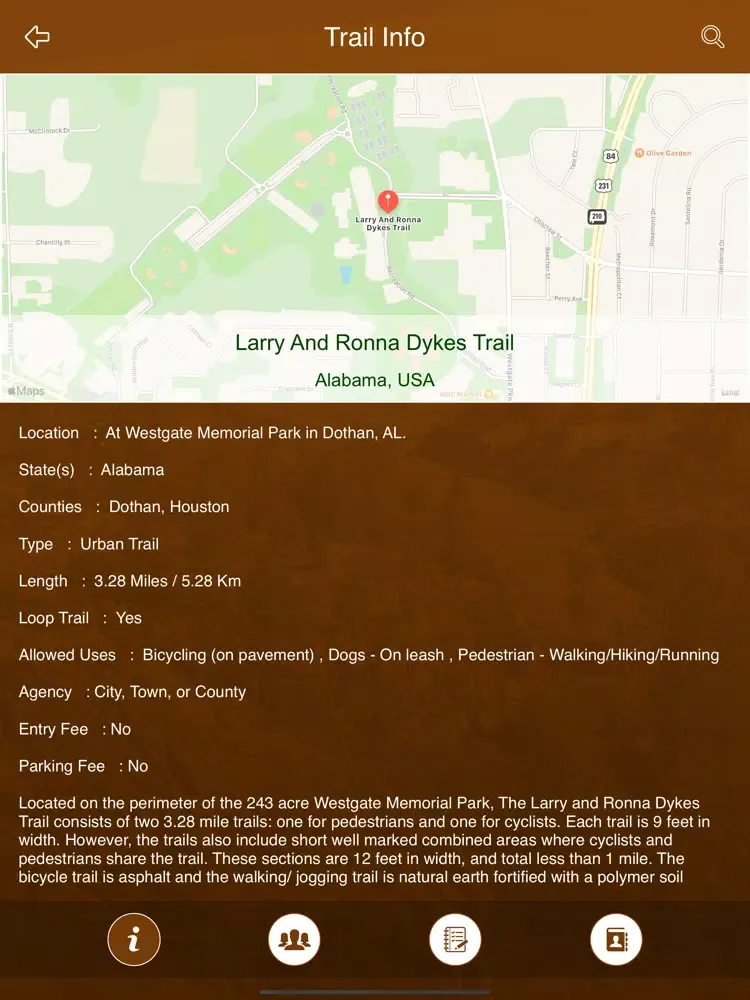 Alabama Trails iPad  سکرین شاٹس